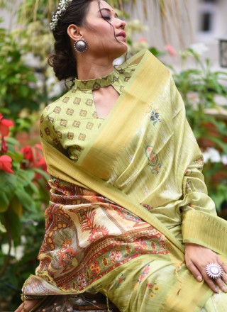 Silk Sangeet Trendy Saree