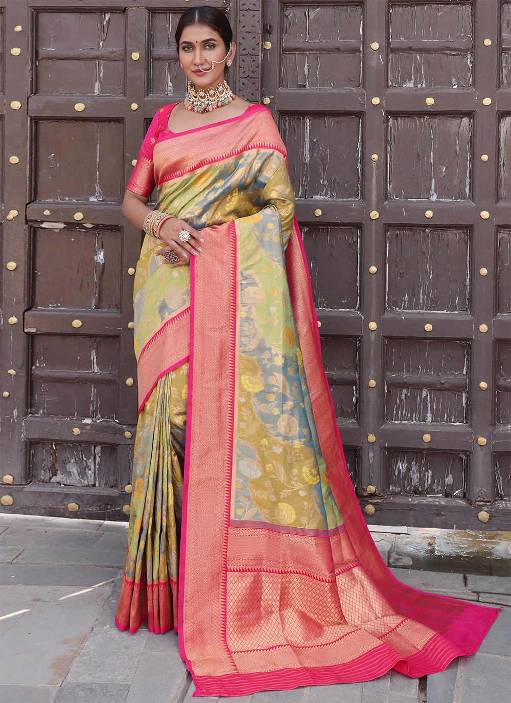 Silk Traditional Designer Saree