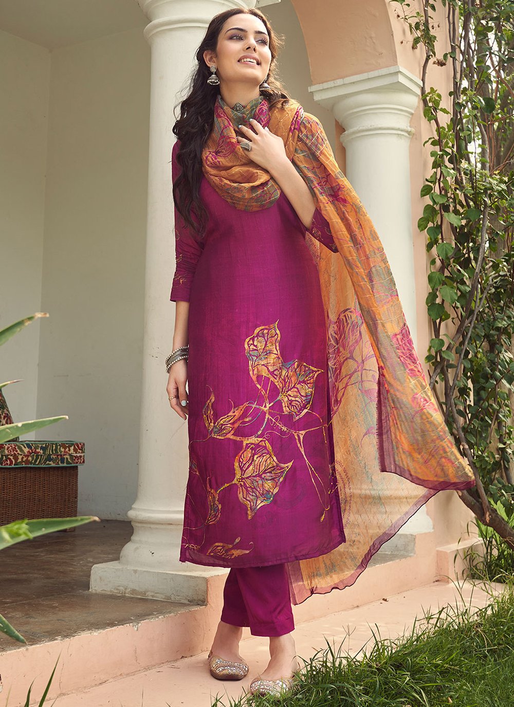 Silk Trendy Salwar Suit