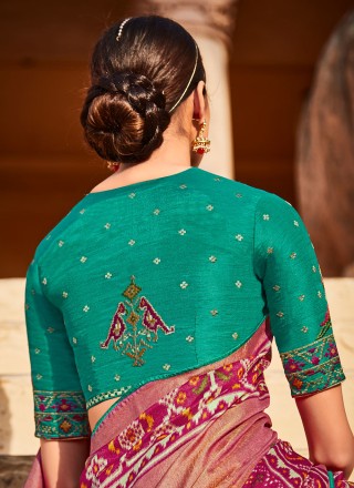 Silk Weaving Traditional Designer Saree