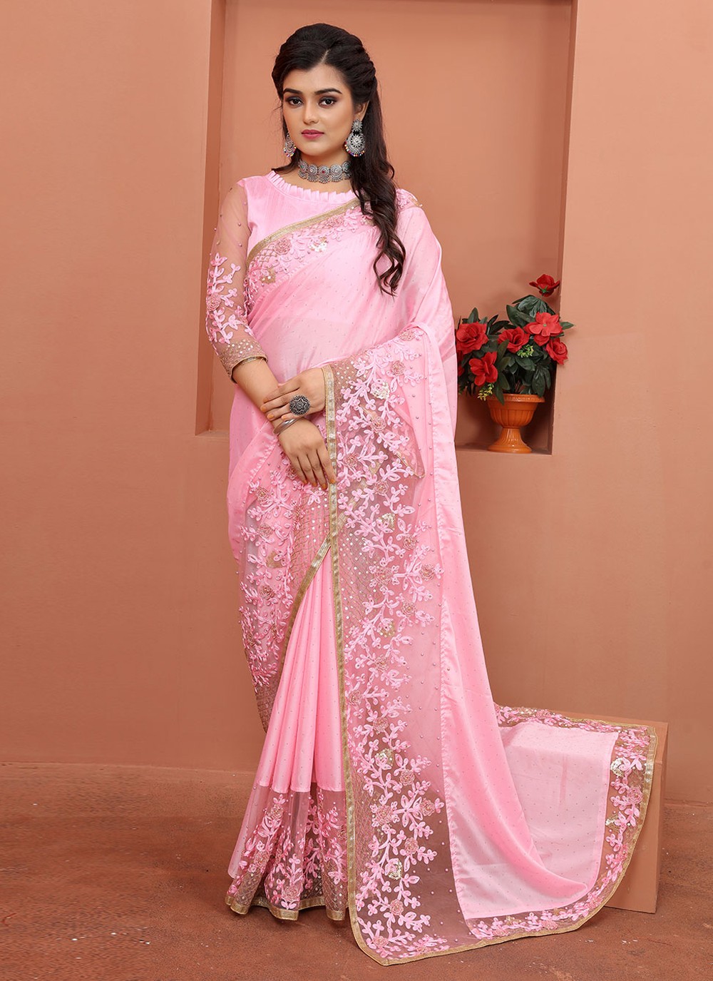 Silk Wedding Designer Saree