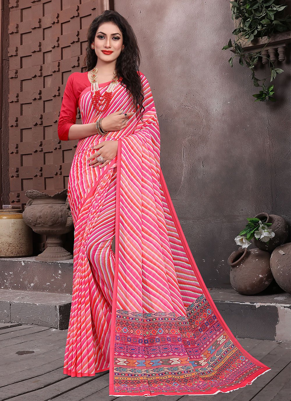 Traditional Saree For Casual