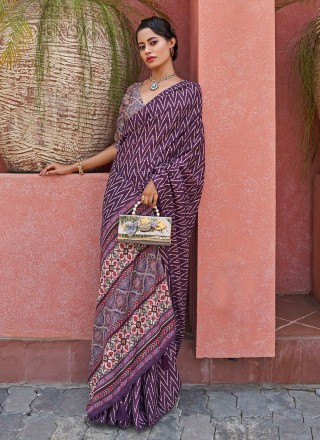 Traditional Saree For Casual