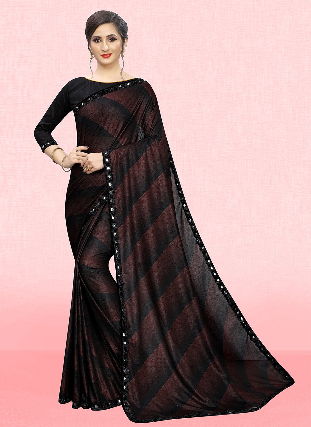 Trendy Saree For Ceremonial buy online -