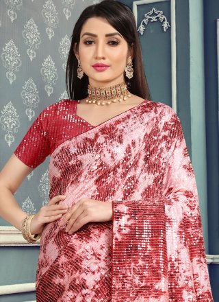 Vichitra Silk Trendy Saree