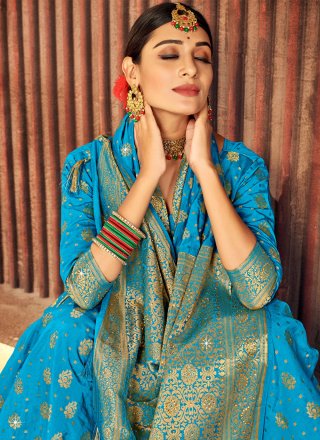 Weaving Silk Contemporary Saree