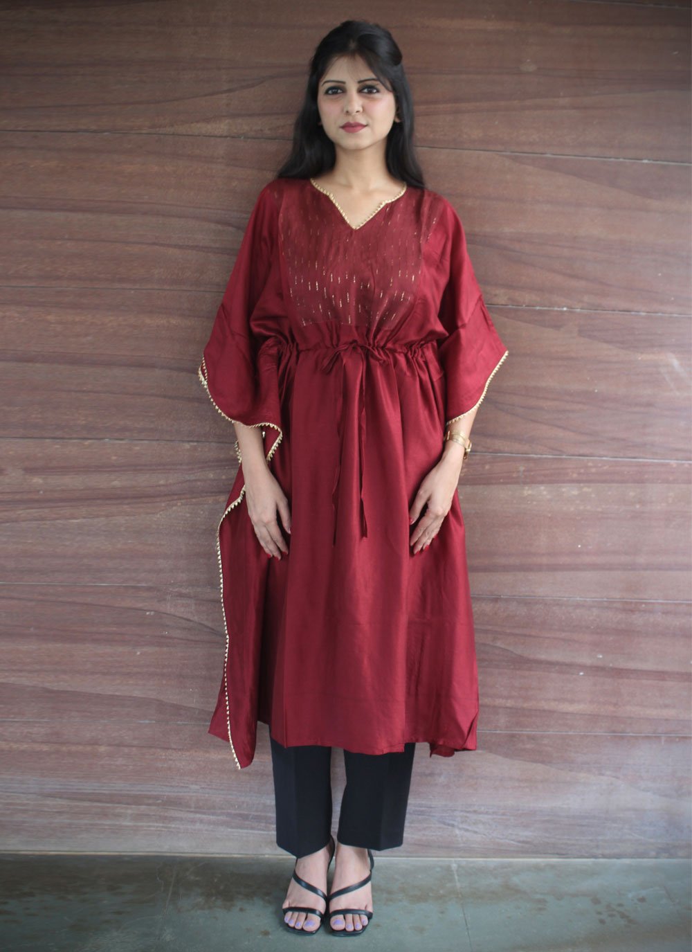 Weaving Silk Designer Kurti