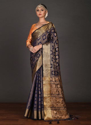 Weaving Uppada Silk Classic Saree