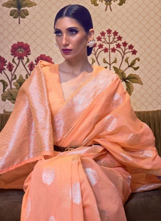 Weaving Wedding Classic Designer Saree