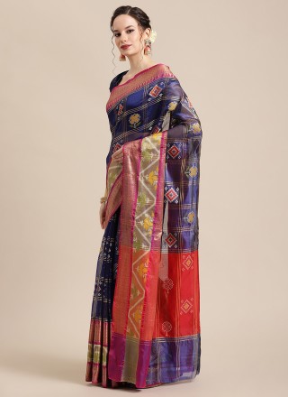 Woven Banarasi Silk Designer Traditional Saree