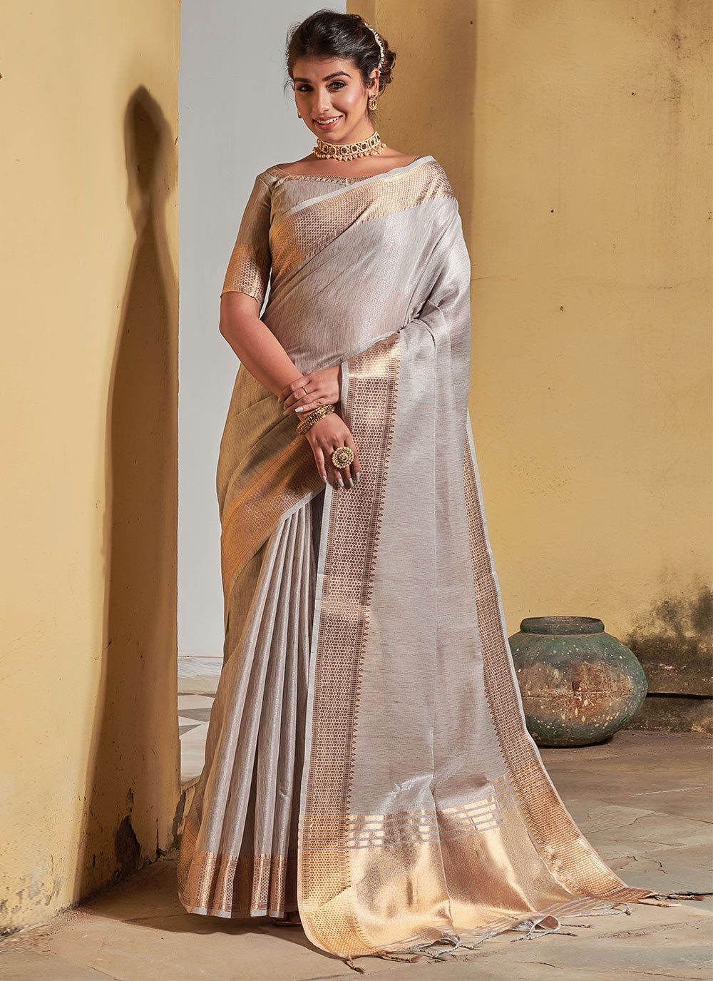 Woven Traditional Designer Saree
