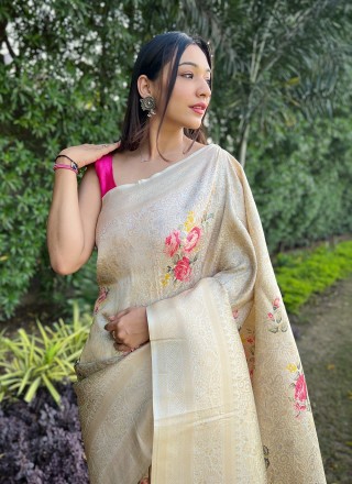 Banarasi Silk Ceremonial Trendy Saree