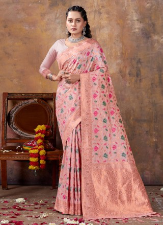 Mauve Color Kanchipuram Saree | ES101