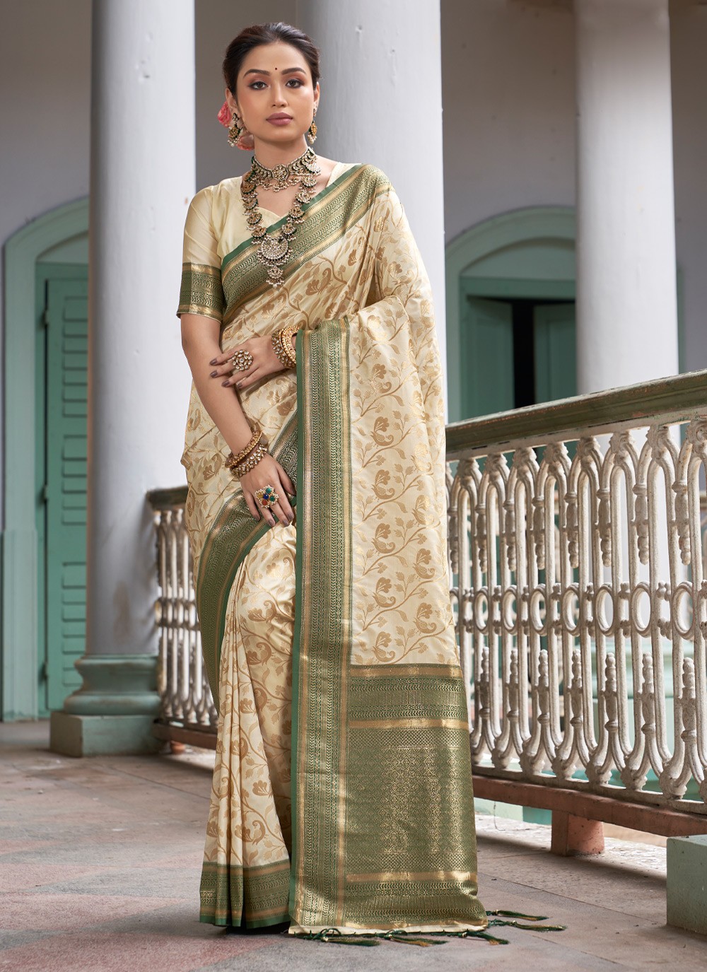 Banarasi Silk Party Traditional Designer Saree
