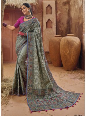 Banarasi Silk Wedding Designer Saree
