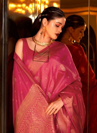 Banarasi Silk Wedding Trendy Saree