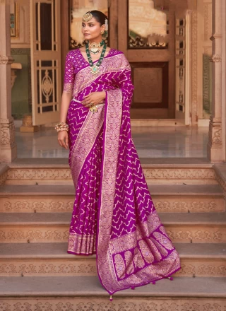 Banarasi Silk Woven Trendy Saree