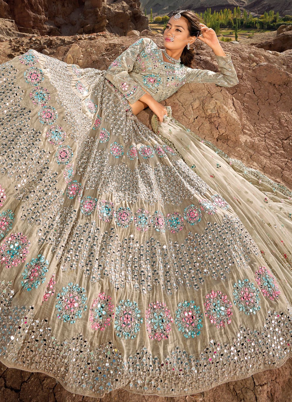 Buy Sabyasachi Designer Lehenga Choli With Real Mirror Embroidery Online in  India - Etsy in 2023 | Party wear lehenga, Party wear lehenga choli, Lehenga