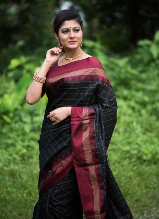 Black Saree