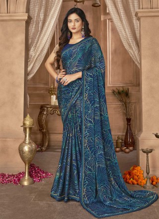 Buy Georgette Sarees Online From Aavaranaa | by Simran | Medium