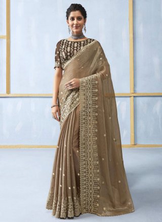 Shimmer Chiffon Saree - Shop Shimmer Chiffon Sarees Online