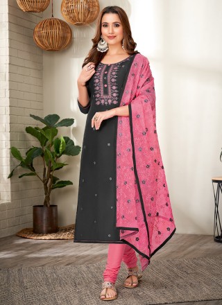 Buy Rahi Fashion Heavy Faux Georgette With Sequence Work Churidar Salwar  Suit Online at Best Prices in India - JioMart.