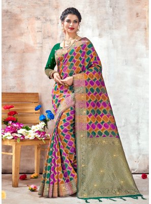 Classic Designer Saree For Mehndi