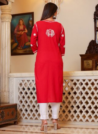 Cotton Readymade Anarkali Salwar Suit