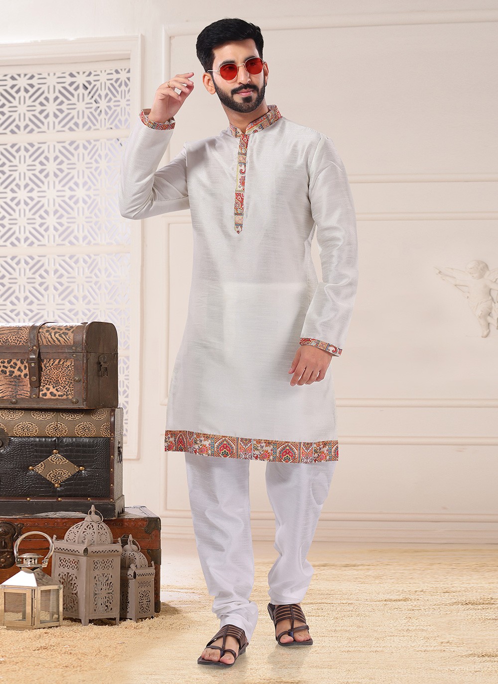 Mehndi design kurta discount pajama