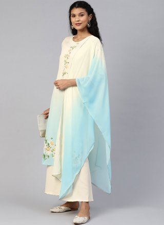 Crepe Silk Readymade Salwar Suit