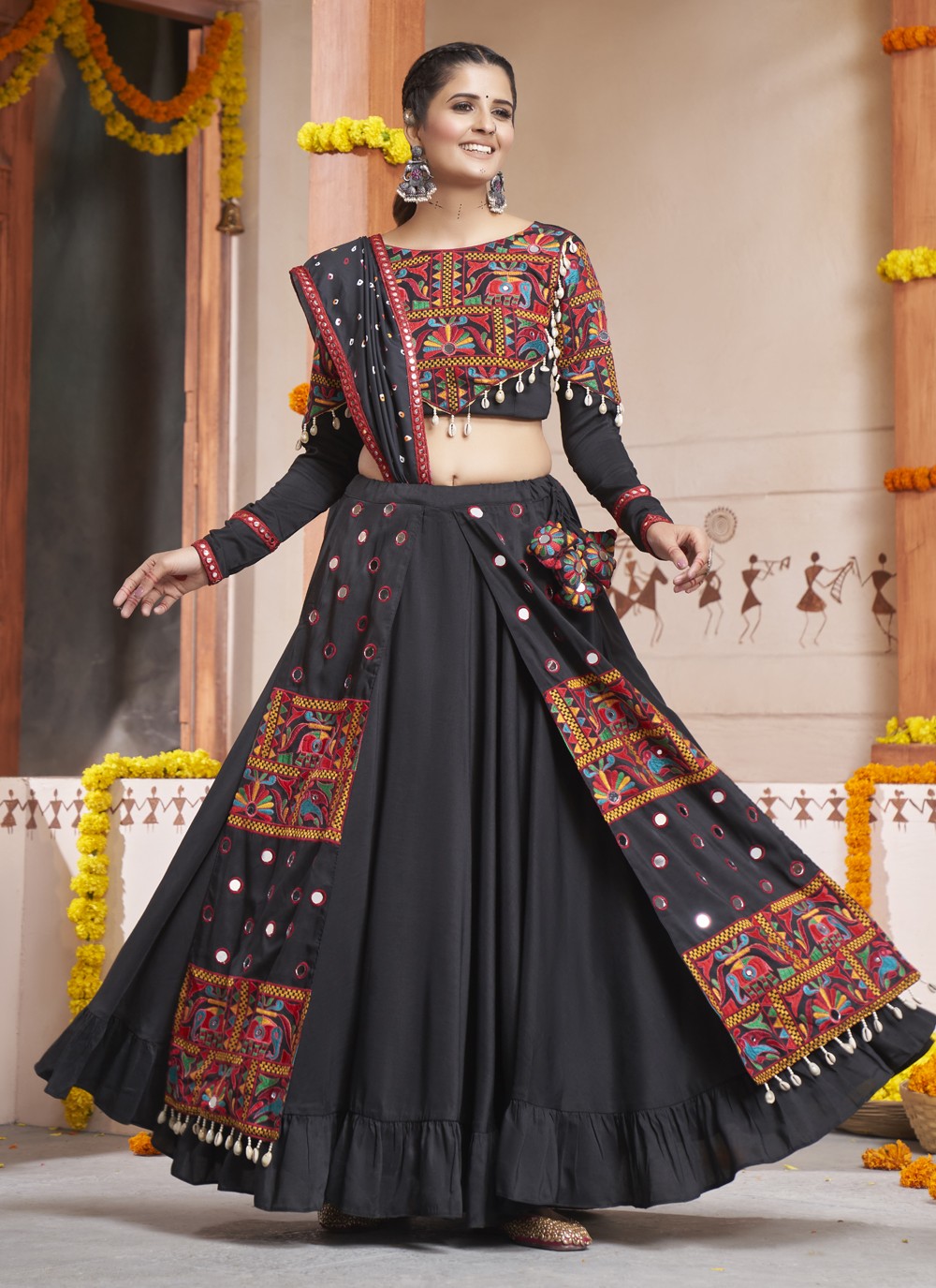 You Most Beautiful Latest Designer Lehenga at Rs.1649/Piece in surat offer  by yct shopping