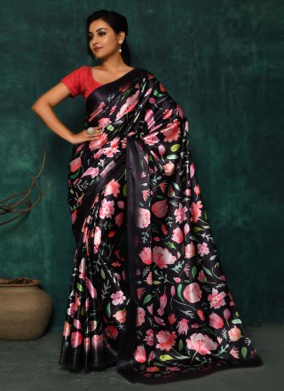 Digital Print Engagement Classic Designer Saree