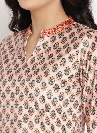 Digital Print Multi Colour Designer Kurti