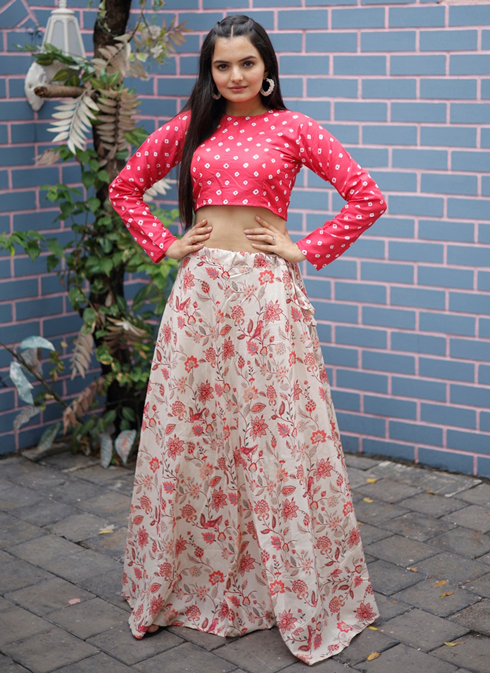 Crop top and skirt lehenga cheap online