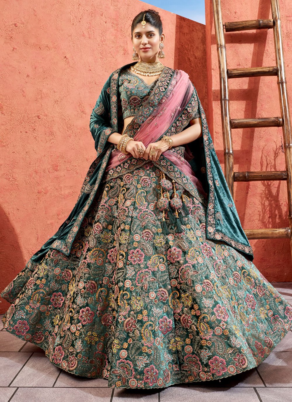 Elegant Black Lehenga Choli With Dupatta ,indian Designer Partywear Heavy  Kasturi Silk Sequence & Dori Work Lehenga for Women, Wedding Wear - Etsy