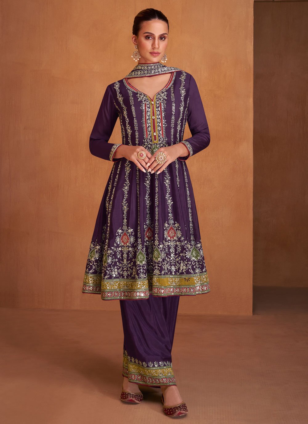 Buy Ladies Readymade Suit Punjabi Patiala Salwar Kameez Suit Party WEAR  Indian Dress Pakistani Casual WER Straight Suit Woman Clothing Bollywood  Online at desertcartINDIA