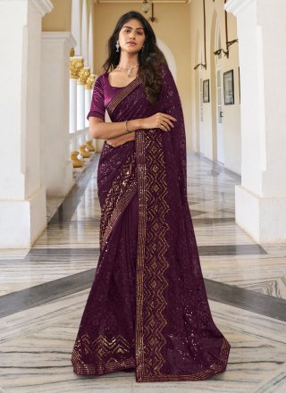 Multi Colour Silk Woven Designer Saree for Engagement