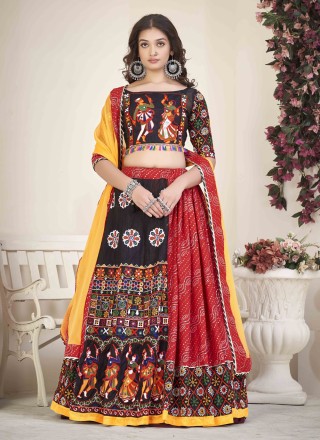 Buy Reception Wear Red Embroidery Work Net Silk Lehenga Choli Online From  Surat Wholesale Shop.