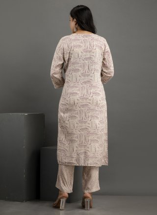 Embroidered Mehndi Readymade Designer Salwar Suit
