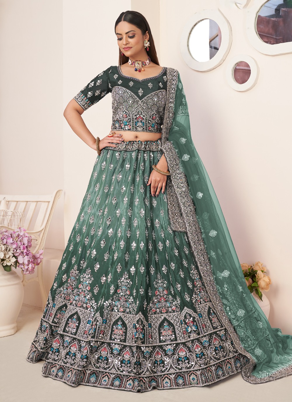 Trendy lehengas online