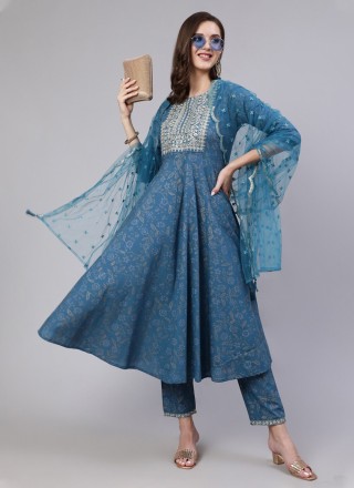 Embroidered Readymade Suit