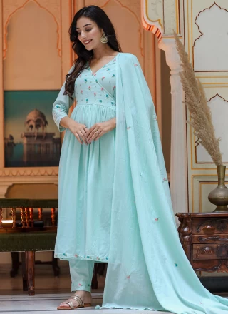Embroidered Reception Trendy Salwar Suit