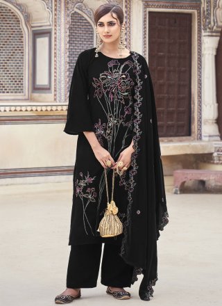 Cotton Black Indian Salwar Suit at Rs 2145 in Delhi | ID: 3938848262