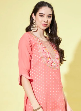 Embroidered Trendy Salwar Suit