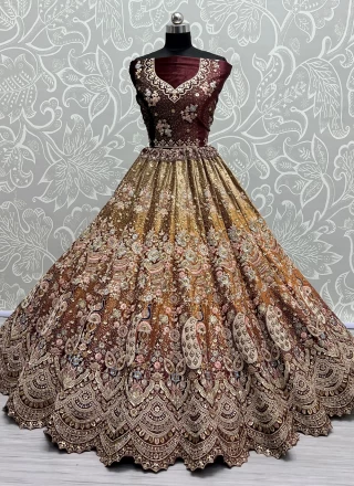 Embroidered Wedding Trendy Lehenga Choli