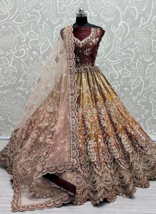 Buy Bollywood Model Indo western Koti style Georgette lehenga in UK, USA  and Canada