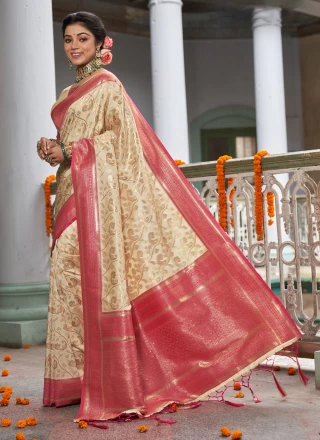 Fancy Banarasi Silk Traditional Designer Saree