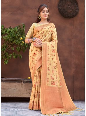 Fancy Banarasi Silk Traditional Saree