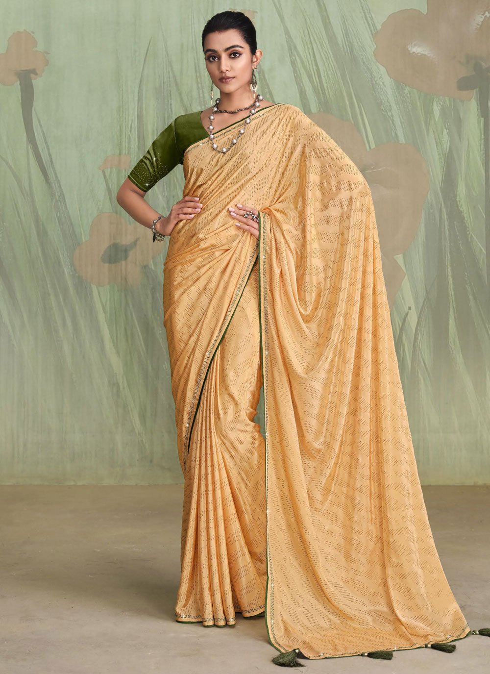 The most affordable saree material