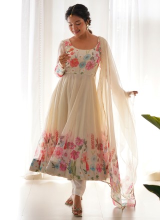 Faux Georgette Festival Salwar Kameez